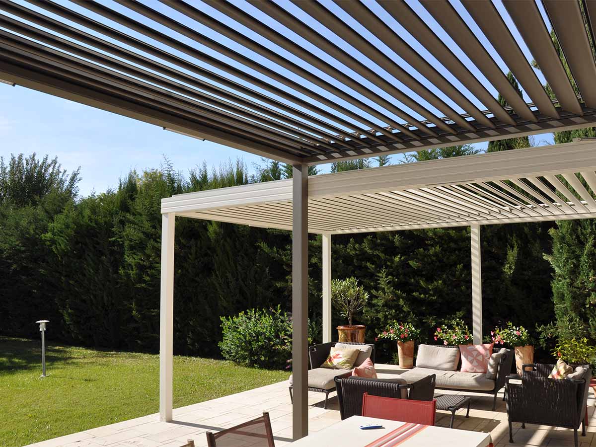 Pergola ALU bioclimatique
