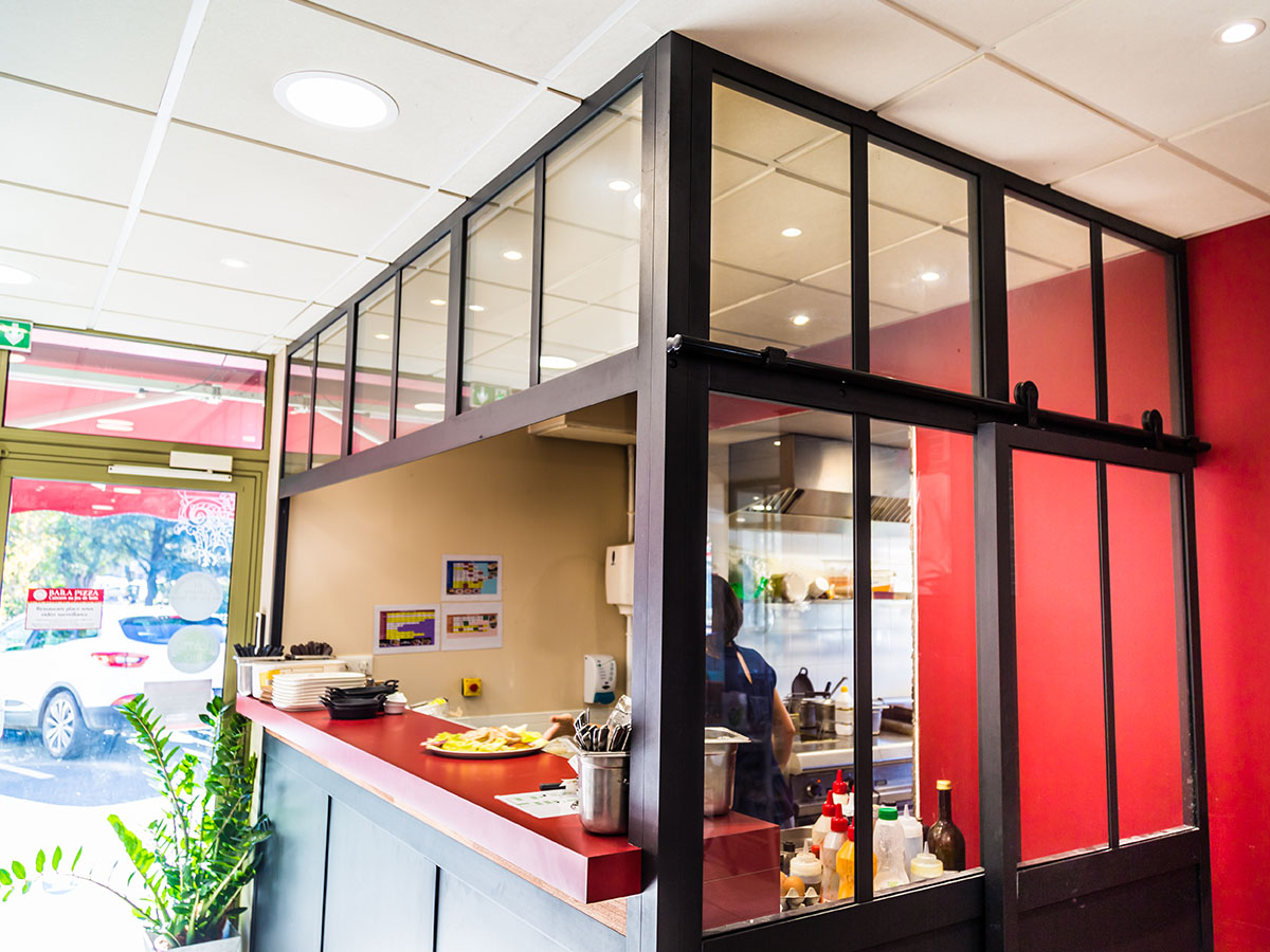 Verrière d'intérieur aluminium GOPLAST 1